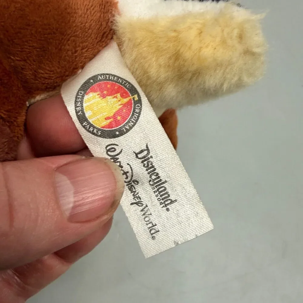 Disneyland Parks Chip N Dale Rescue Rangers Dale Beanie Plush 9